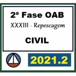 Combo: 2ª Fase OAB XXXIII (33º) Exame - Direito Civil - Repescagem + Regular (CERS 2021.2)